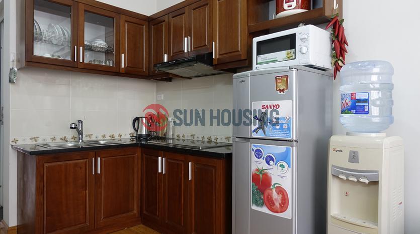 apartment for rent in ba dinh 1 bedroom lieu giai doi can bright and furnished