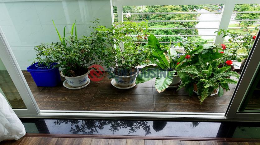 Apartment Ciputra Hanoi E building | Bright, airy and green balcony