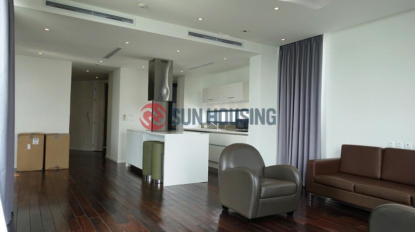 Scandinavian two-bedroom serviced apartment Westlake, Hanoi, lake view