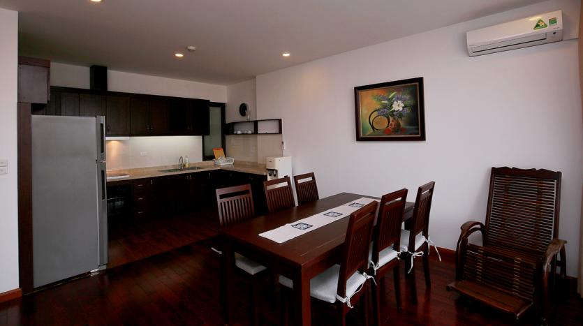 Three-bedroom serviced aprtment Westlake, Hanoi.