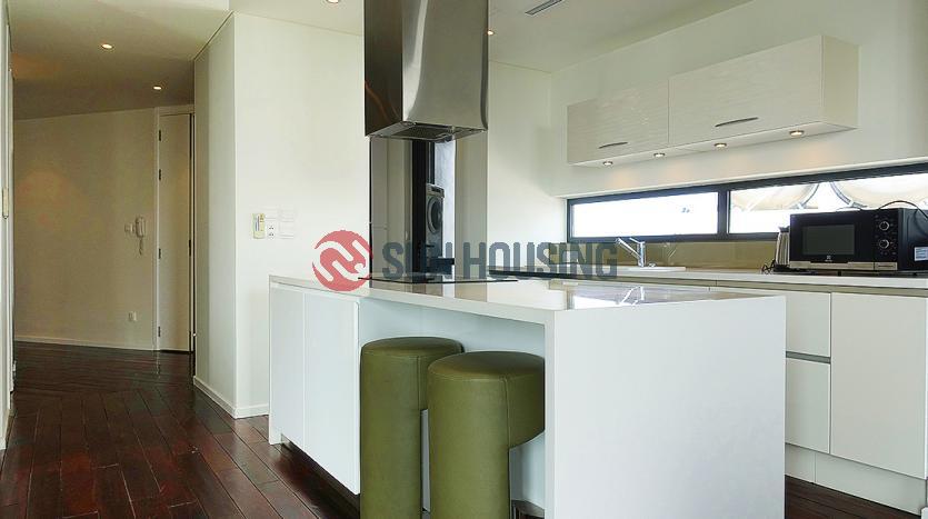 Scandinavian two-bedroom serviced apartment Westlake, Hanoi, lake view