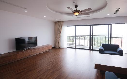 Furnished 3-bedroom duplex in Tay Ho with Lake view balcony