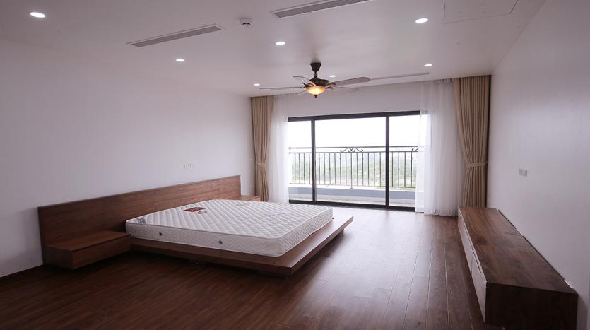 Furnished 3-bedroom duplex in Tay Ho with Lake view balcony