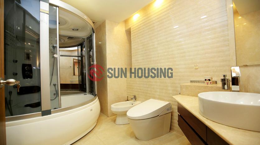 Luxurious penthouse apartment Tay Ho for rent with 03 bedrooms, lake view, lotus puddle