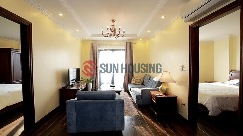 Elegant 2-bedroom apartment in Tay Ho designed in traditional style