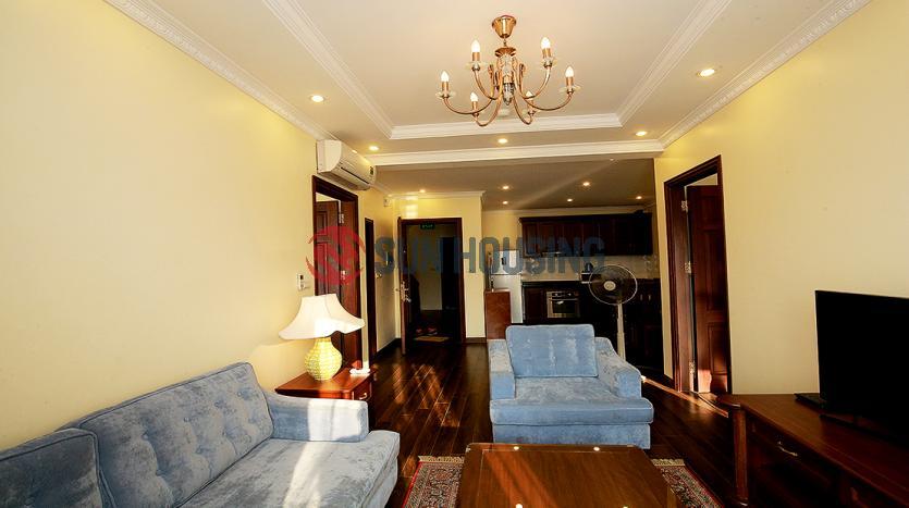 Elegant 2-bedroom apartment in Tay Ho designed in traditional style