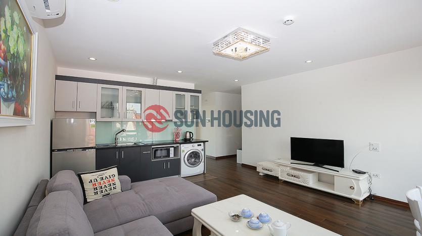 Airy and spacious serviced apartment one bedroom near Westlake Hanoi