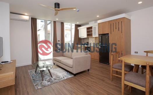 New 1-bedroom apartment in Truc Bach with modern interior design