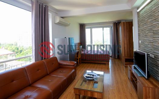 Brand new one bedroom apartment for rent Westlake, Hanoi.