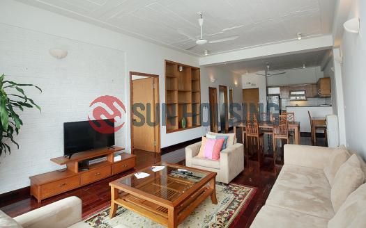 Bright serviced apartment two bedrooms lake view near Westlake Hanoi