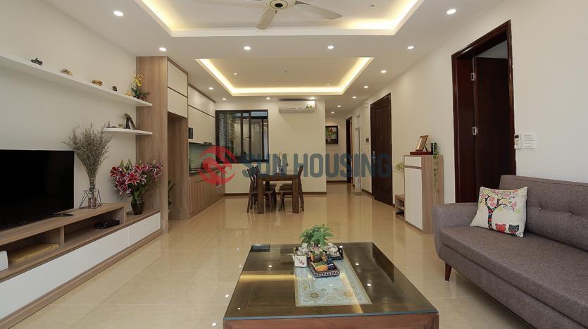 Serviced apartment Westlake Hanoi, two bedrooms, airy balcony.