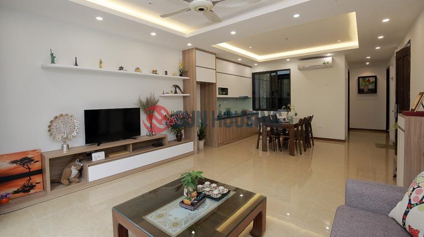 Serviced apartment Westlake Hanoi, two bedrooms, airy balcony.