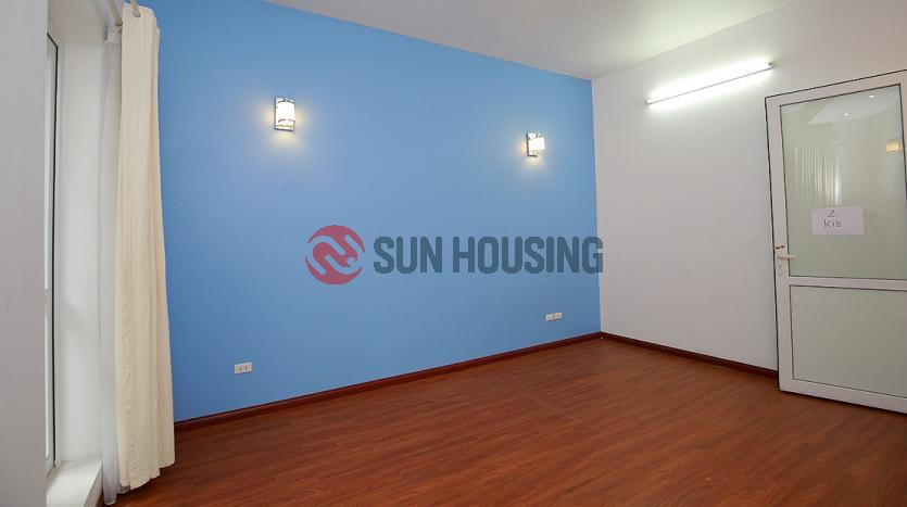 Brand new, partly furnished house for rent in Tay Ho with 4 bedrooms, yard, terrace