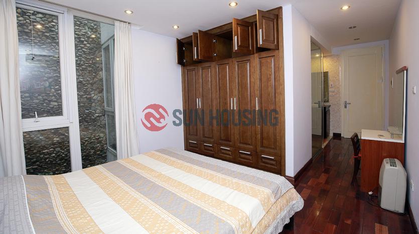 Serviced apartment Westlake Hanoi, three bedrooms lake view balcony.