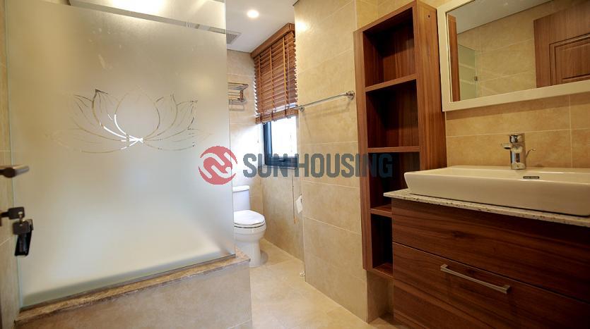 Industrial 2-bedroom apartment in Tay Ho | Balcony open city view