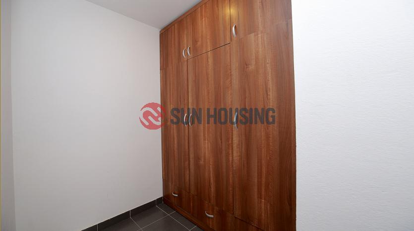 Brand new, partly furnished house for rent in Tay Ho with 4 bedrooms, yard, terrace