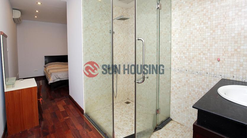 Serviced apartment Westlake Hanoi, three bedrooms lake view balcony.