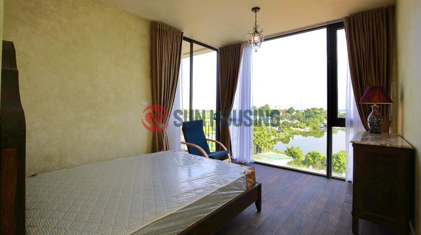 Spacious serviced penthouse apartment Westlake Hanoi two bedrooms lake view