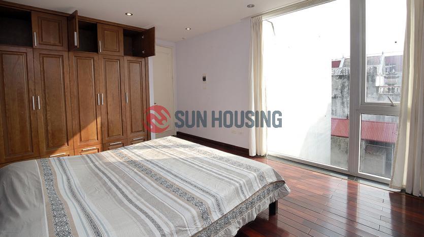 Serviced apartment Westlake Hanoi, three bedrooms lake view balcony.