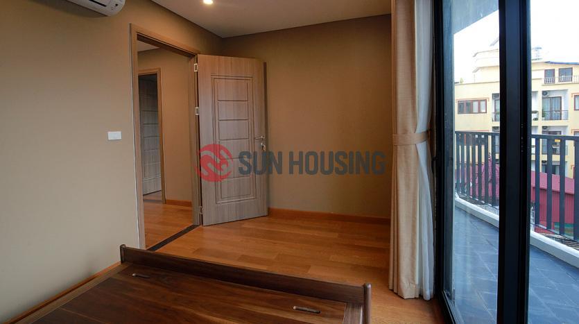 Industrial 2-bedroom apartment in Tay Ho | Balcony open city view