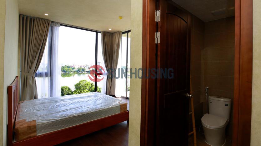 Spacious serviced penthouse apartment Westlake Hanoi two bedrooms lake view