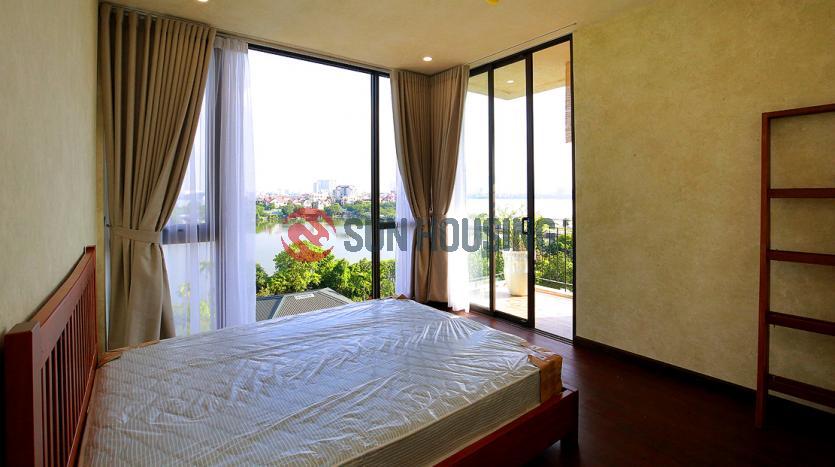 Spacious serviced penthouse apartment Westlake Hanoi two bedrooms lake view