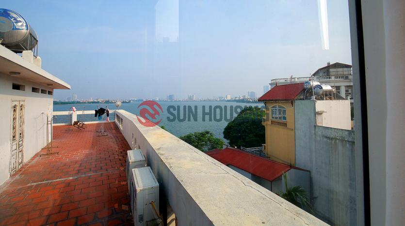 Serviced apartment Westlake Hanoi, three bedrooms lake view balcony.