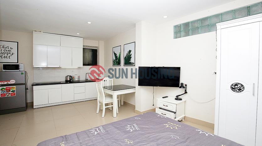 One-bed studio Westlake Hanoi for rent, fully furnished.