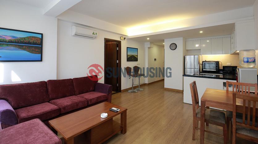 Elegant and bright serviced apartment near Westlake Hanoi two bedrooms