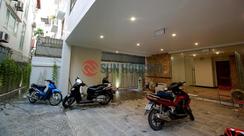 Industrial 2-bedroom apartment in Tay Ho | Balcony open city view