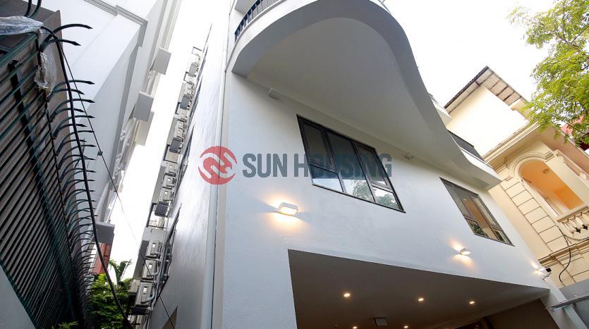 Industrial 2-bedroom apartment in Tay Ho | Balcony open city view