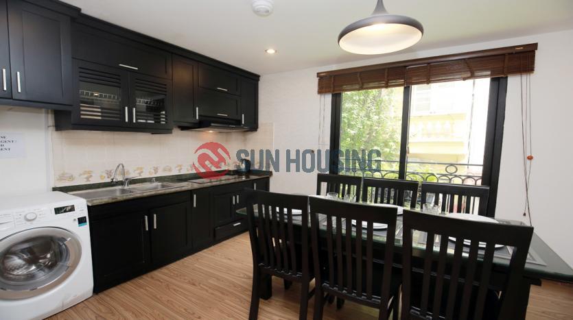 Furnished two-bedroom serviced apartment Westlake Hanoi.