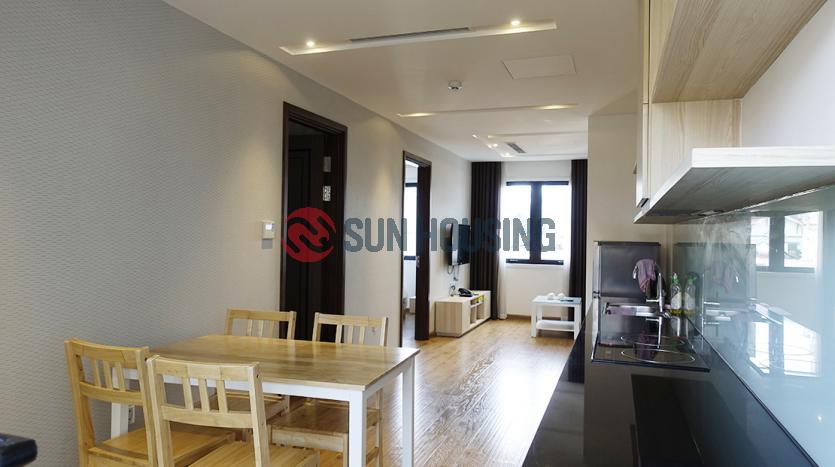 Serviced apartment in Ba Dinh downtown Hanoi with 2 bedrooms, balcony, lots of light