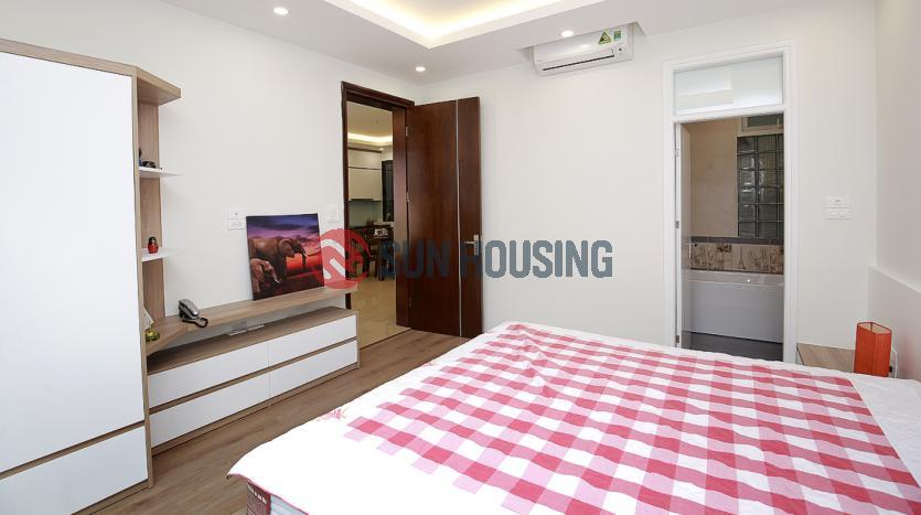 Serviced apartment Westlake Hanoi, two bedrooms, airy balcony.