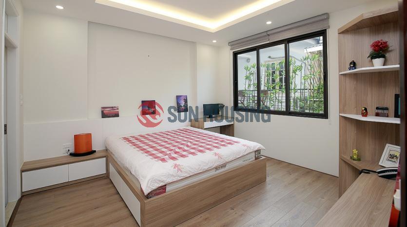 Serviced apartment Westlake Hanoi, two bedrooms, airy balcony.