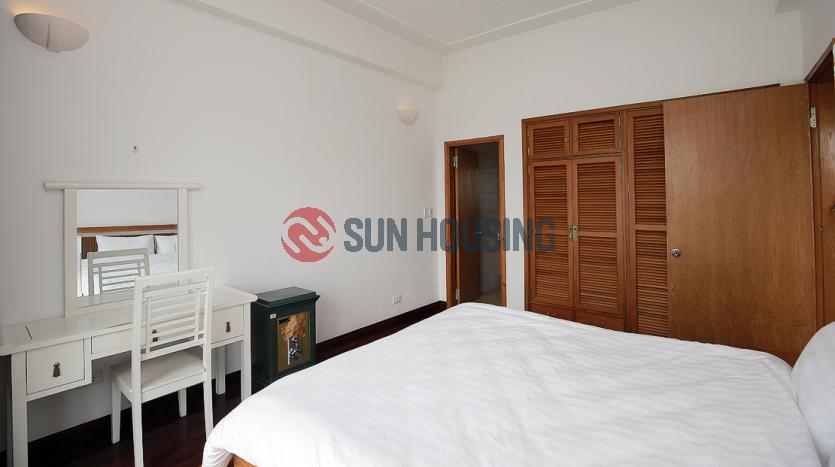 Bright serviced apartment two bedrooms lake view near Westlake Hanoi