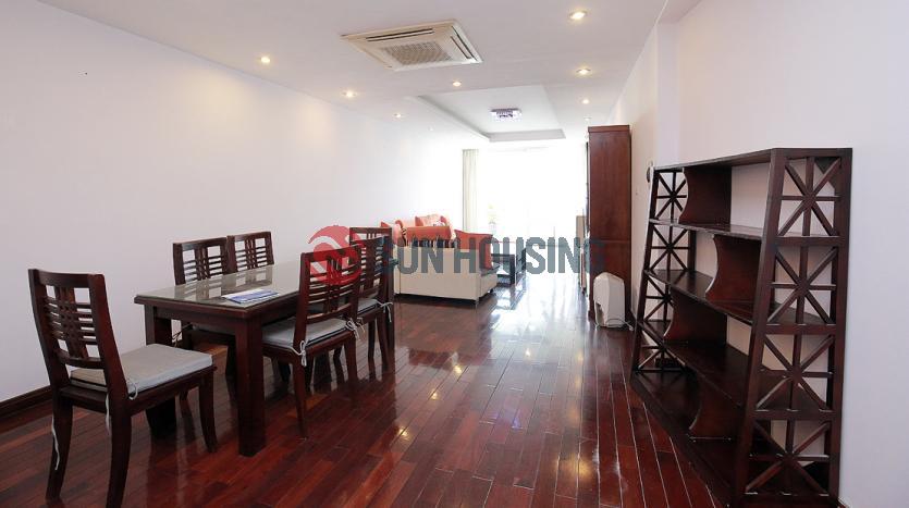 Serviced apartment Westlake Hanoi, three bedrooms lake view balcony.