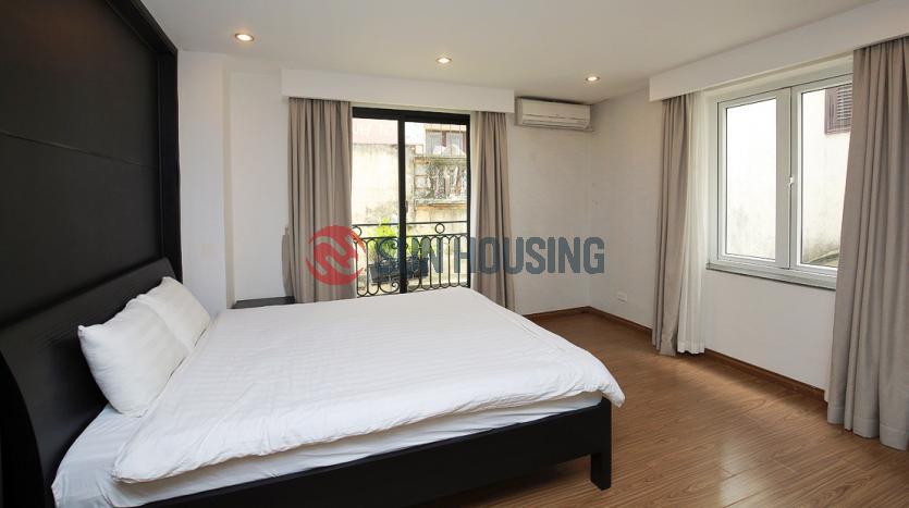 Furnished two-bedroom serviced apartment Westlake Hanoi.