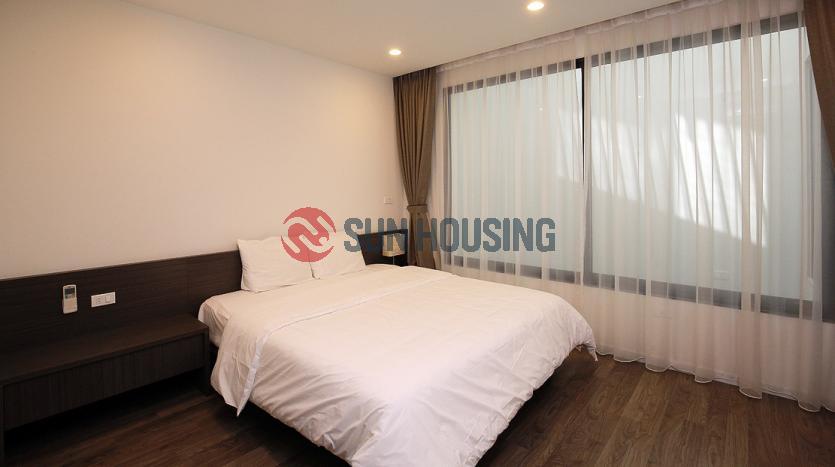 Furnished two-bedroom serviced apartment for rent in Tay Ho Hanoi