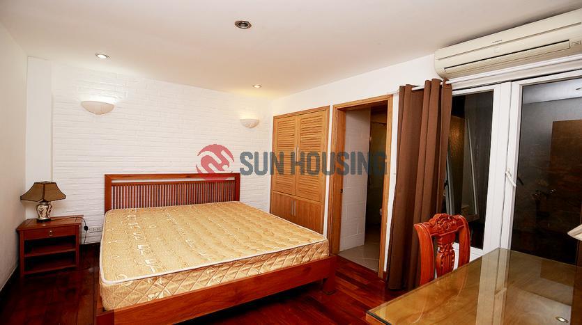 Two-bedroom serviced apartment Westlake Hanoi with balcony