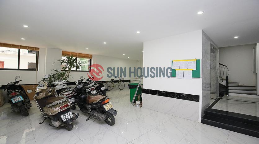 Airy and spacious serviced apartment one bedroom near Westlake Hanoi