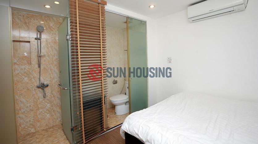 Furnished two-bedroom serviced apartment Westlake Hanoi.