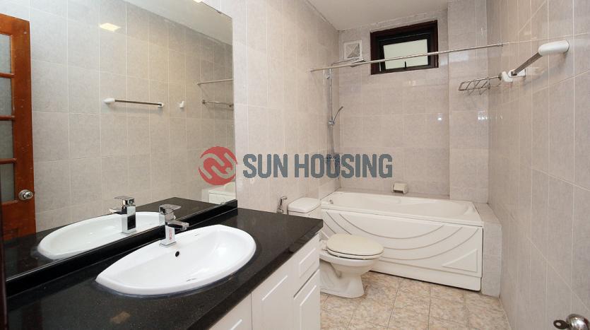 Partly furnished house in Au Co, Tay Ho | 4 bedrooms, large balcony