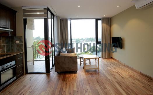 Lake view one bedroom serviced apartment west lake Hanoi