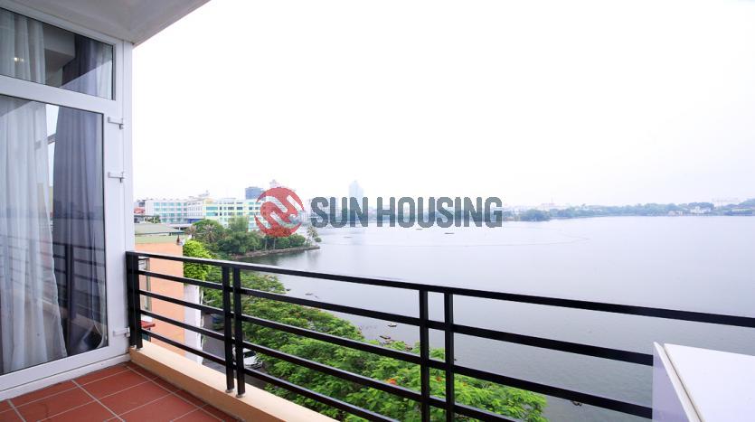 Serviced apartment Truc Bach Ba Dinh, affordable price with lake view