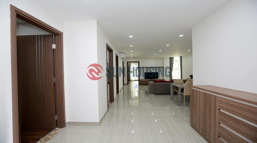 3 bedroom apartment l3 ciputra with balcony, fully furnished