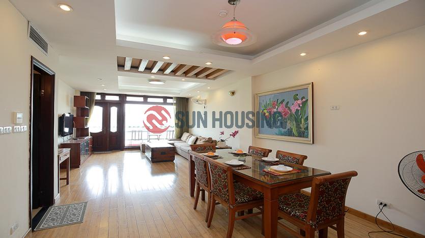 Lake view serviced apartment Westlake Hanoi, two bedrooms.