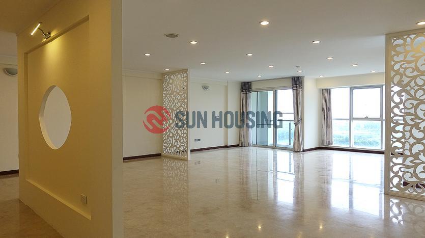 Unfurnished apartment for rent in L1 Ciputra | Four bedrooms, open view balcony