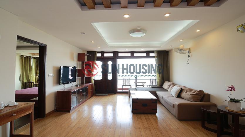 Lake view serviced apartment Westlake Hanoi, two bedrooms.