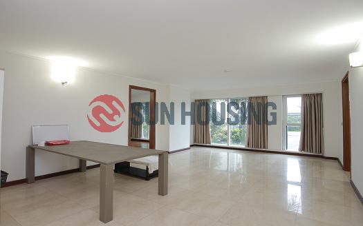 Partly furnished apartment in L2 building Ciputra with 4 bedrooms, open view balcony, swimming pool